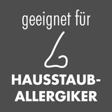 Badenia Trendline Comfort pillow with cotton cover, 40 X 80 cm, white, Oeko-Tex certified, produced according to the German quality standard Naty Shop standard pillows