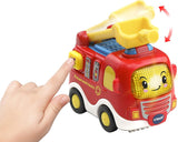 Vtech TUT TUT Baby Flitzer - Garaje, colorido, 66,6 x 75,3 x 45,1 cm & TUT TUT Baby Flitzer - Camión de bomberos - Coche de juguete con música, botón de luz, frases y sonidos interesantes Bebe Toys Naty Shop