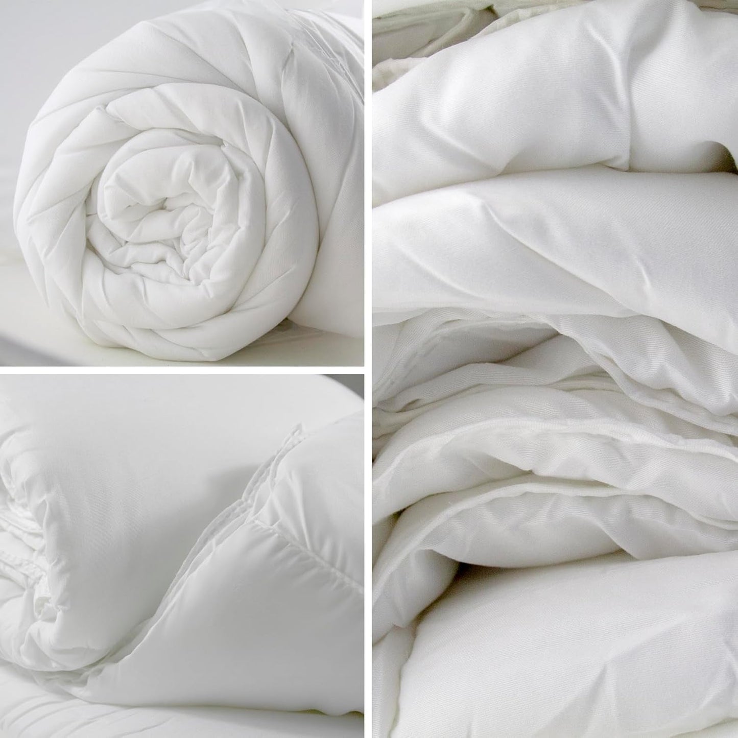 BOHEMIA | Edredón/ Relleno cama 120 cm, edredón 300 G/M², relleno hipoalergénico de fibras transpirables antiácaros, relleno extra suave y antibacterias, medida 200 X 200 cm Edredones y edredones Naty Shop
