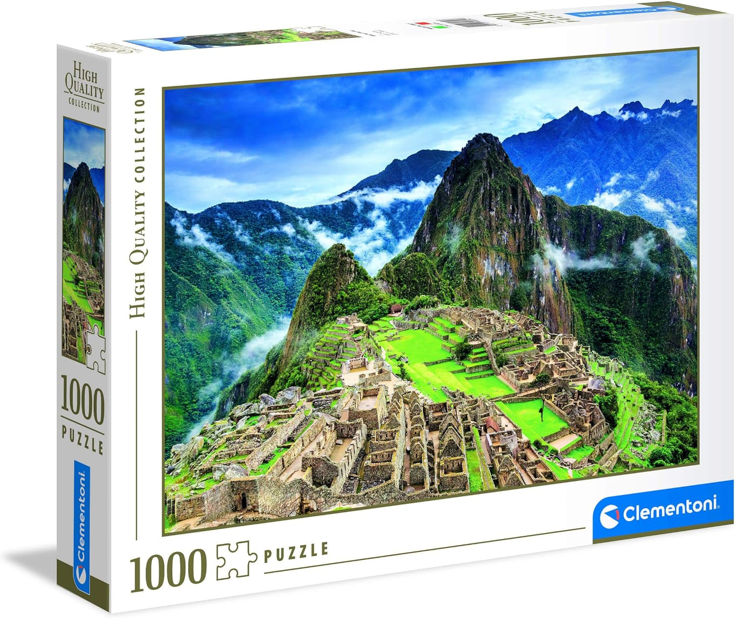 Clementoni 39604 Machu Picchu - Puzzle 1000 piezas a partir de 9 años, Puzzle colorido para adultos con colores llamativos, Juego de habilidad para toda la familia, Bonita idea de regalo Puzzle Naty Shop