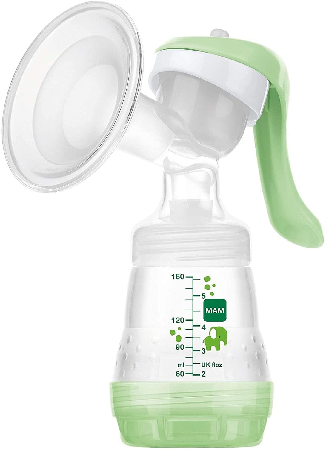 Sacaleches de mano MAM - Extractor de leche cómodo y compacto para leche materna que incluye 1 biberón anticólicos MAM Easy Start Accesorios Alimentación y Lactancia Tienda Bebe Naty Extractor de leche de mano compacto
