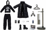 Rainbow High Shadow High - REXX McQueen - Muñeca negra de moda con atuendo moderno y más de 10 coloridos accesorios de juego - Ideal para coleccionistas y niños de 4 a 12 años
