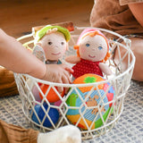 HABA 306238 Mini muñeca Hertha, Muñeca de 0 a 100 años