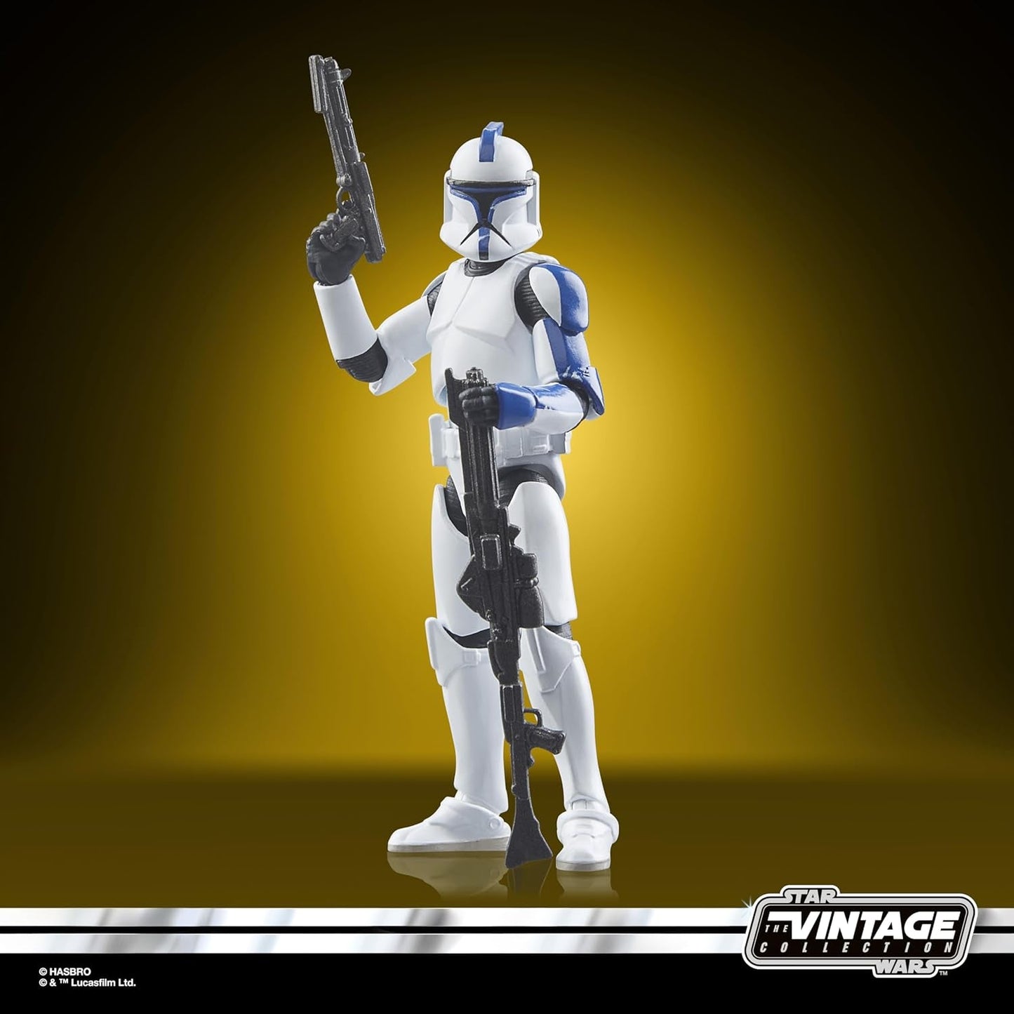 Star Wars the Vintage Collection Teniente soldado clon (Teth), Figura de acción de Star Wars: Ahsoka, Figuras de acción de 9,5 cm Naty Shop