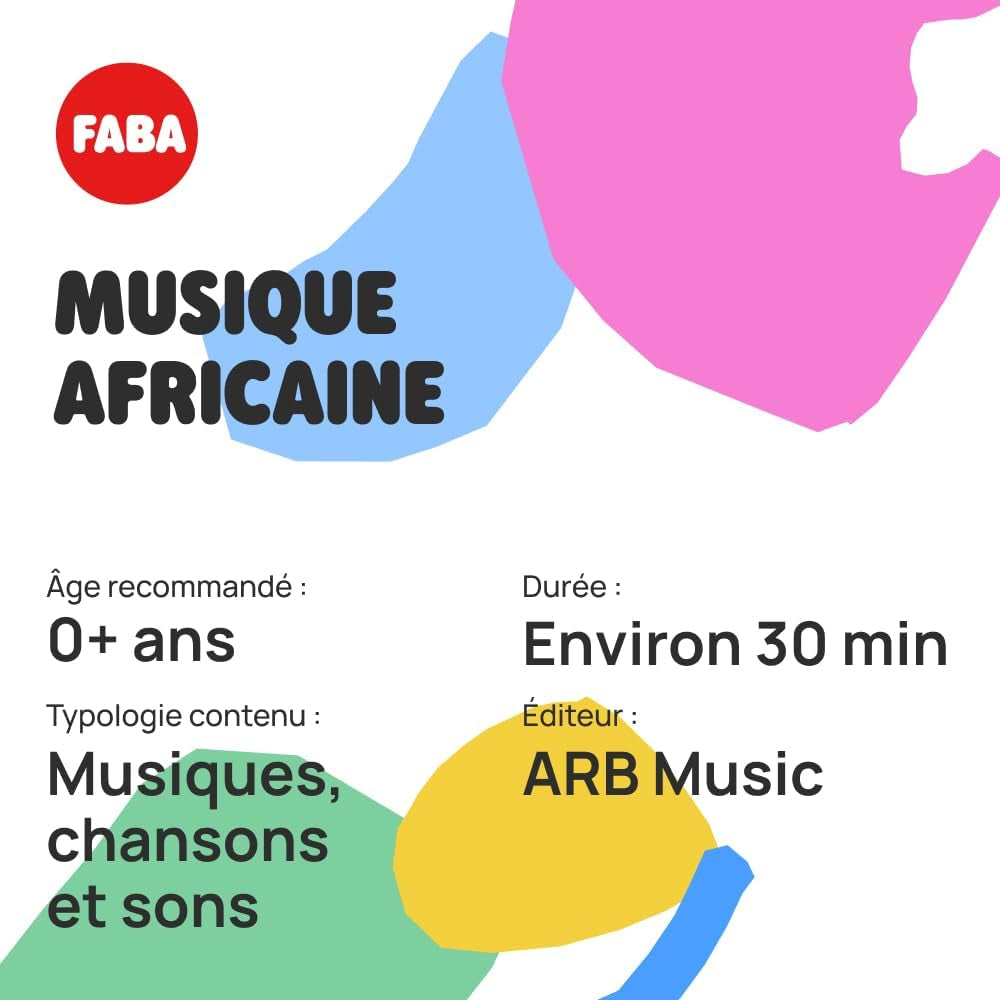 Figura sonora - Música africana: personaje sonoro para narradores, incl. 1x Figura sonora, instrucciones de uso, apto para Little Kid, Kid, dimensiones: 5x5x6,5 cm Baby Toys Naty Shop