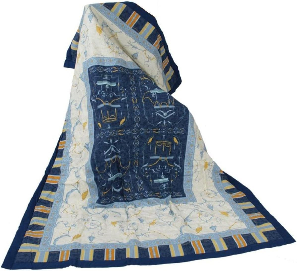 Bassetti OPLONTIS Cuadros, azul, 135X190 cm Camas y Mantas Bassetti 135X190 Cm