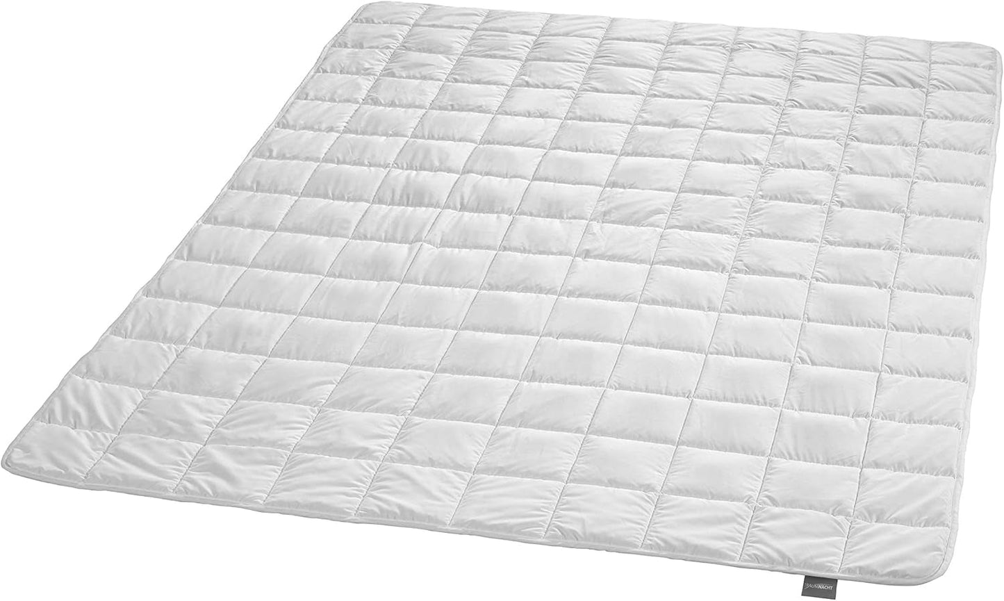 Manta de relajación Traumnacht 135 X 200 Cm, manta lastrada de 4 kg para calmar y aliviar el estrés, recomendada para adultos, certificado Oeko-Tex, producida según los estándares de calidad alemanes Edredones y edredones Naty Shop 135X200 Cm 4 kg