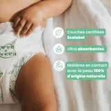 Pañales hipoalergénicos para bebés.