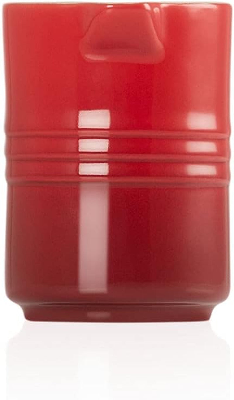 Le Creuset Taza para leche de gres, 150 ml, rojo cereza, 91051700060099