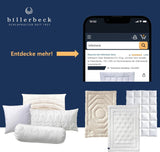 Edredón Billerbeck E22 Wash-Star UNO - edredón para todas las estaciones - 135 X 200 cm - edredón de fibra - Magicfill® - fibras huecas, 100% poliéster - con Eco Wash-Egg Edredones y edredones Naty Shop