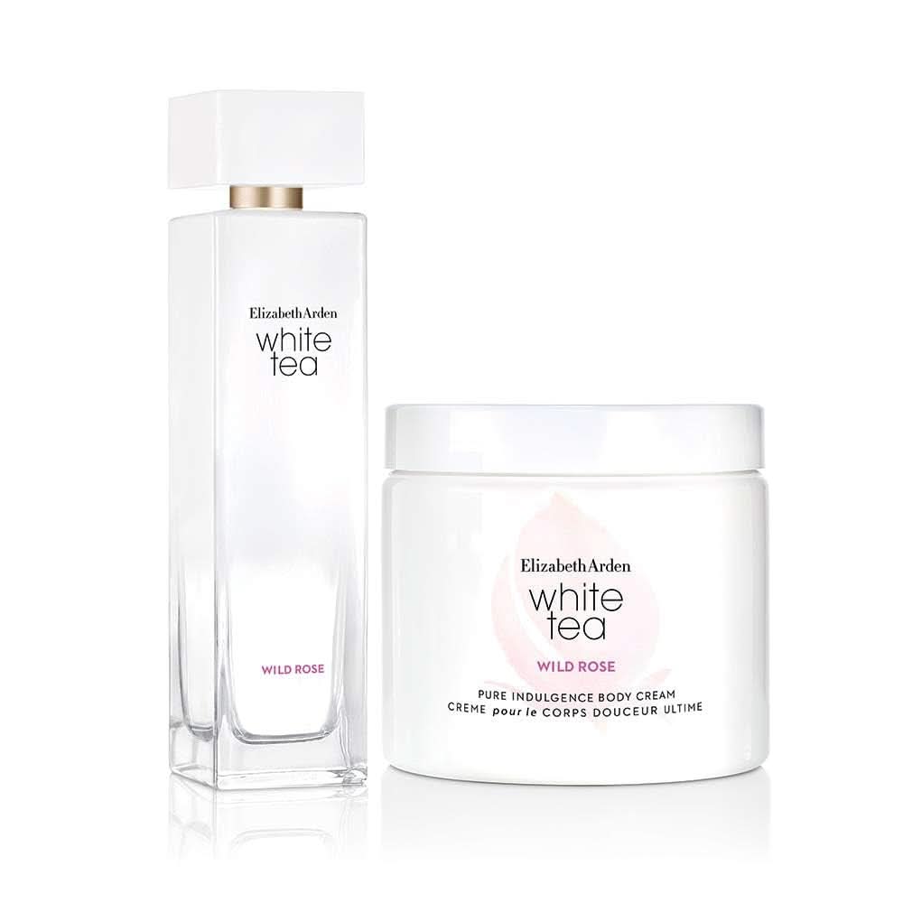 Elizabeth Arden - Wild Rose White Tea, crema corporal de rosas para mujer Cosmética y Belleza Naty Shop