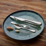Juego de cubiertos Amefa Sierra 6 personas | Cocina de 24 piezas de acero inoxidable 18/10 Naty Shop