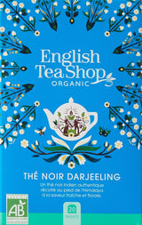 ETS - Té negro Darjeeling, BIO, 20 bolsitas de té (paquete de 2)