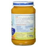 Guiso de lentejas ecológico con cuscús (a partir de 6 meses), 190 g