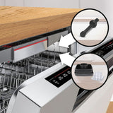 Bosch Batidora de pie Vitaboost MMBH6P6BDE, 6-Klingen-Edelstahlmesser, 2.5L Tritan-Mixbehälter, Stopfer, 6 Automatikprogramme, Rezeptbuch, Bpa-Frei, Einfache Reinigung, 45.000 U/Min, 1600 W, Schwarz Bucatarie Naty Shop