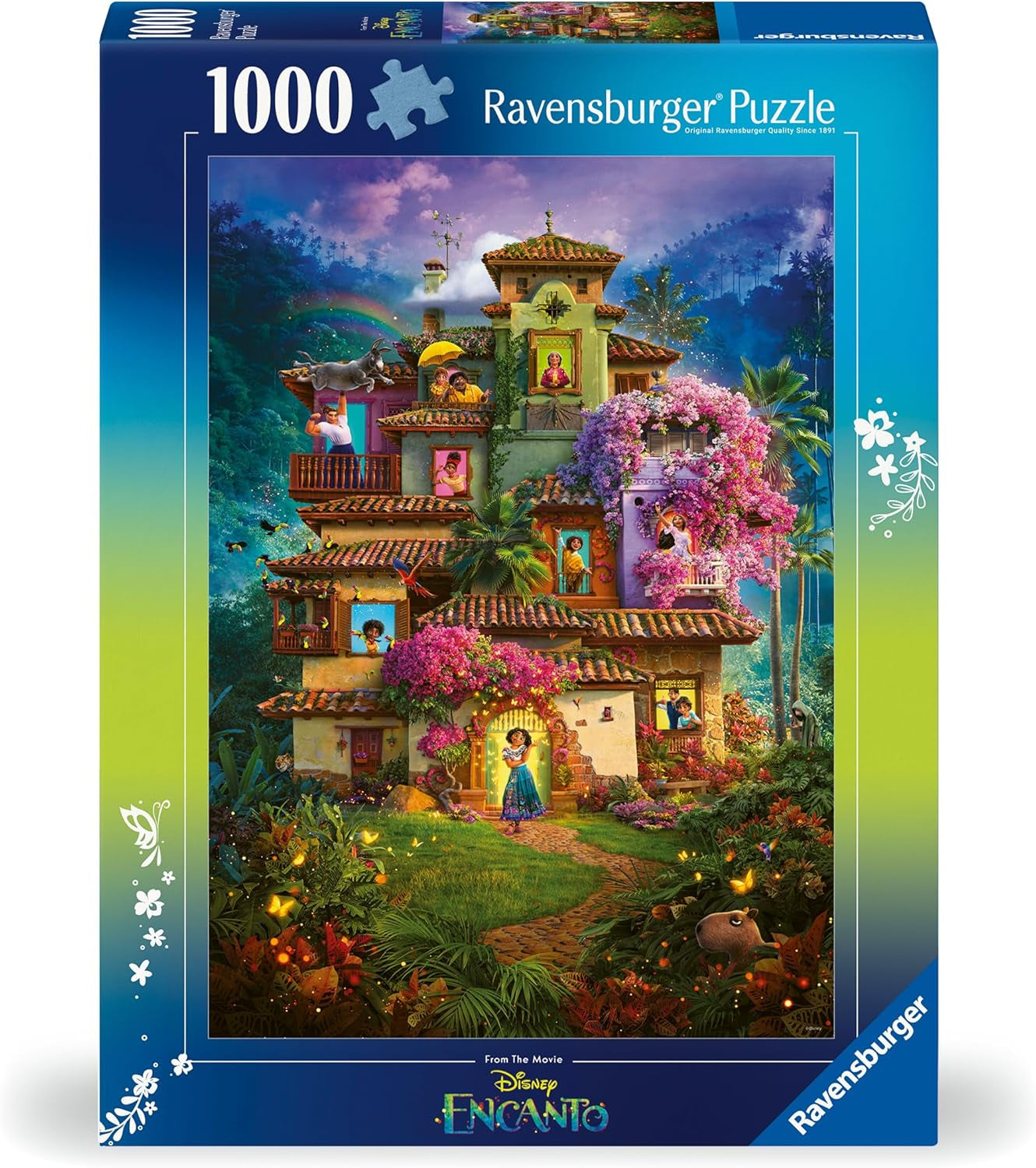 Ravensburger Puzzle 12000608 - Encanto - Puzzle Disney Encanto de 1000 piezas Para adultos y niños a partir de 14 años Puzzle Naty Shop