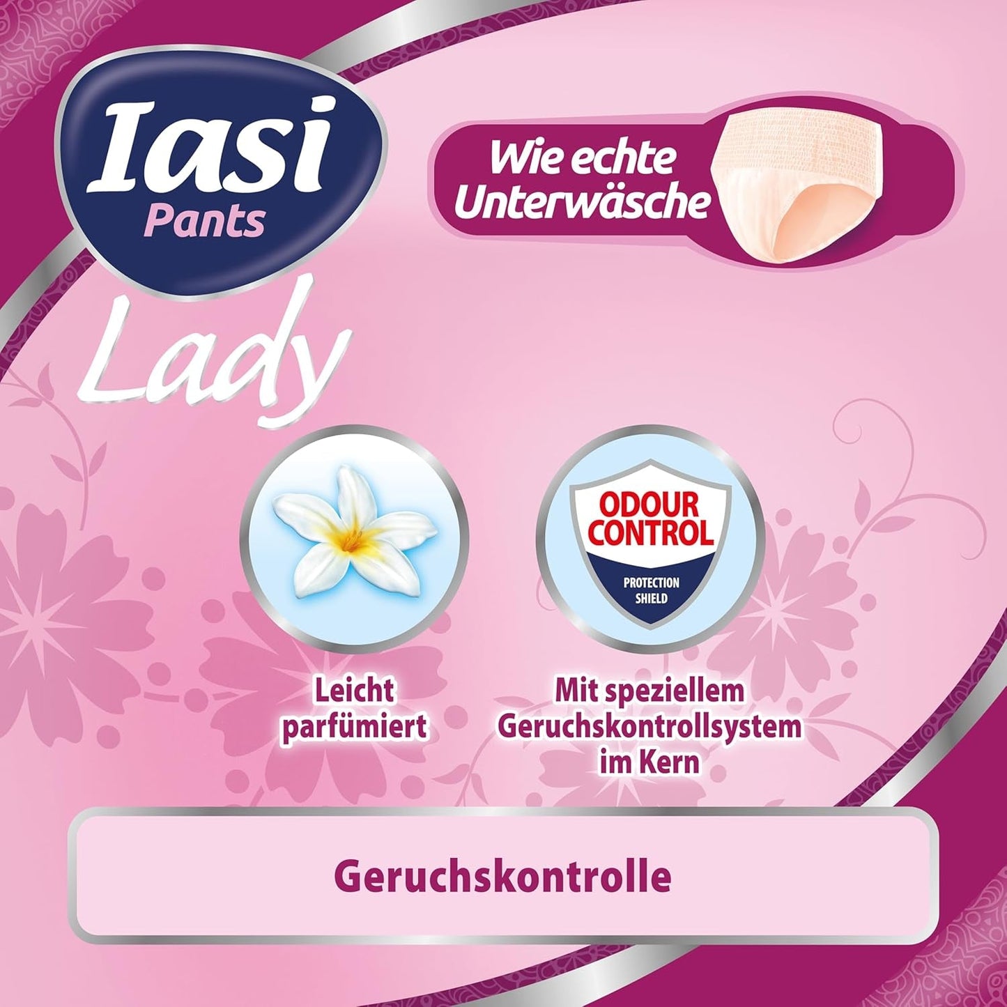 LADY Pants 48 Pantalones Desechables para Incontinencia Urinaria Absorbencia Talla Grande S para Mujer 48 Piezas
