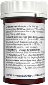 Pasta colorante para alimentos marrón Sugarflair, colorante alimentario en colores pastel altamente concentrado para crema de mantequilla, fondant, glaseado real, decoraciones de pasteles y más. ¡Colorante alimentario vibrante! - 25 gramos