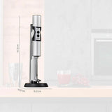 Ritter Stilo 7 plus Kabelloser Stabmixer, Pürierstab Mit Akku Aus Vollmetall, Hecho en Alemania, Silber Kitchen Naty Shop