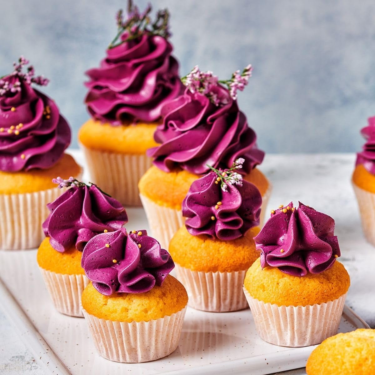 Funcakes Mix Para Crema De Mantequilla: Einfach Zu Berübenen, Cremig, Perfekt Zum Dekorieren, Abdecken Und Füllen Von Kuchen, Belag Auf Cupcakes, Halal., 1 Kg Mezcla para hornear y cocinar Naty Shop