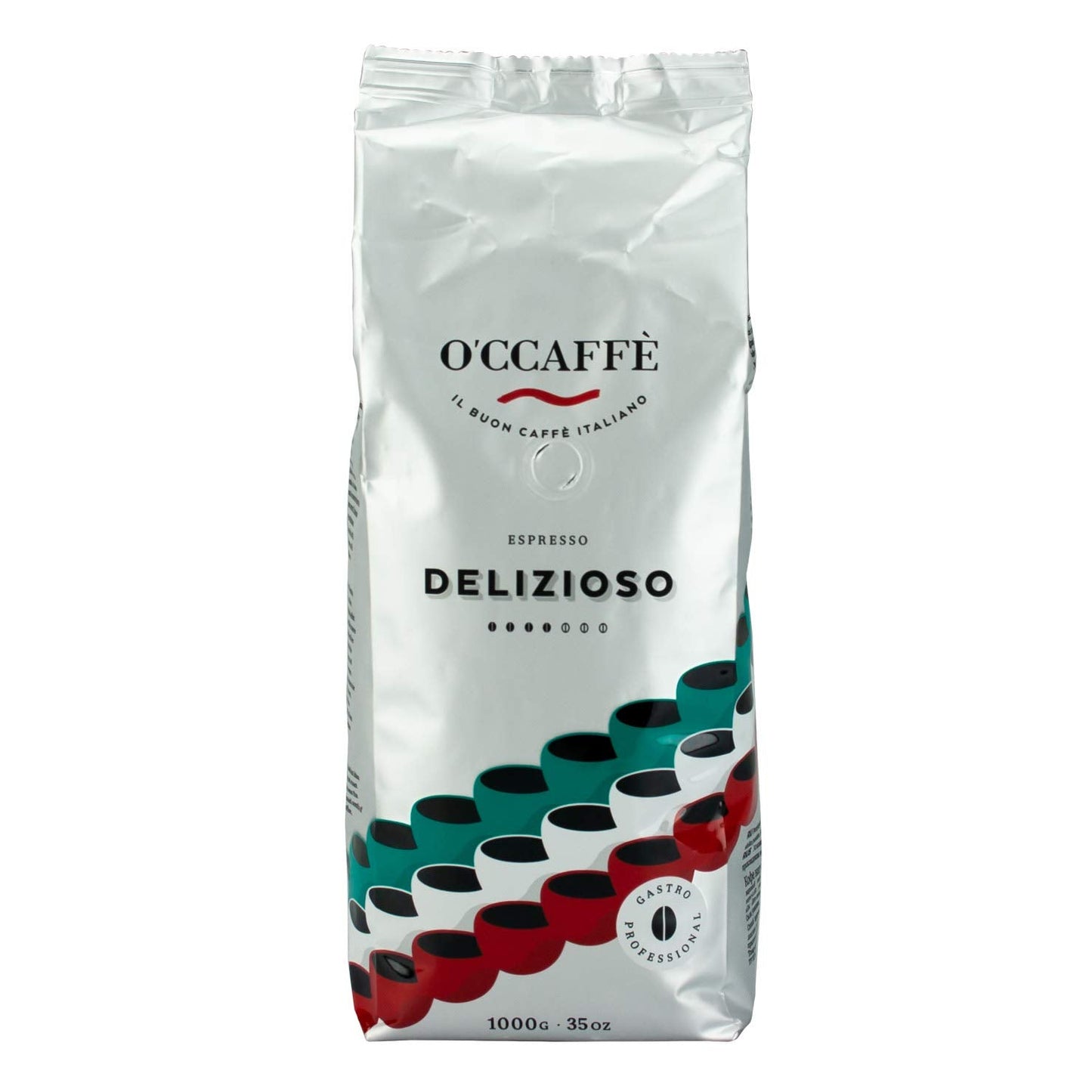 O'CCAFFÈ Gran Bar Cremaroma Café en Grano 1kg