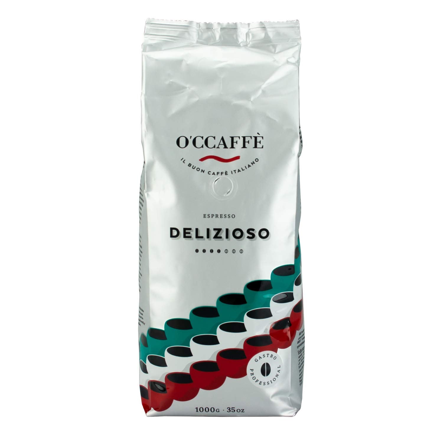 O'CCAFFÈ Gran Bar Cremaroma Café en Grano 1kg