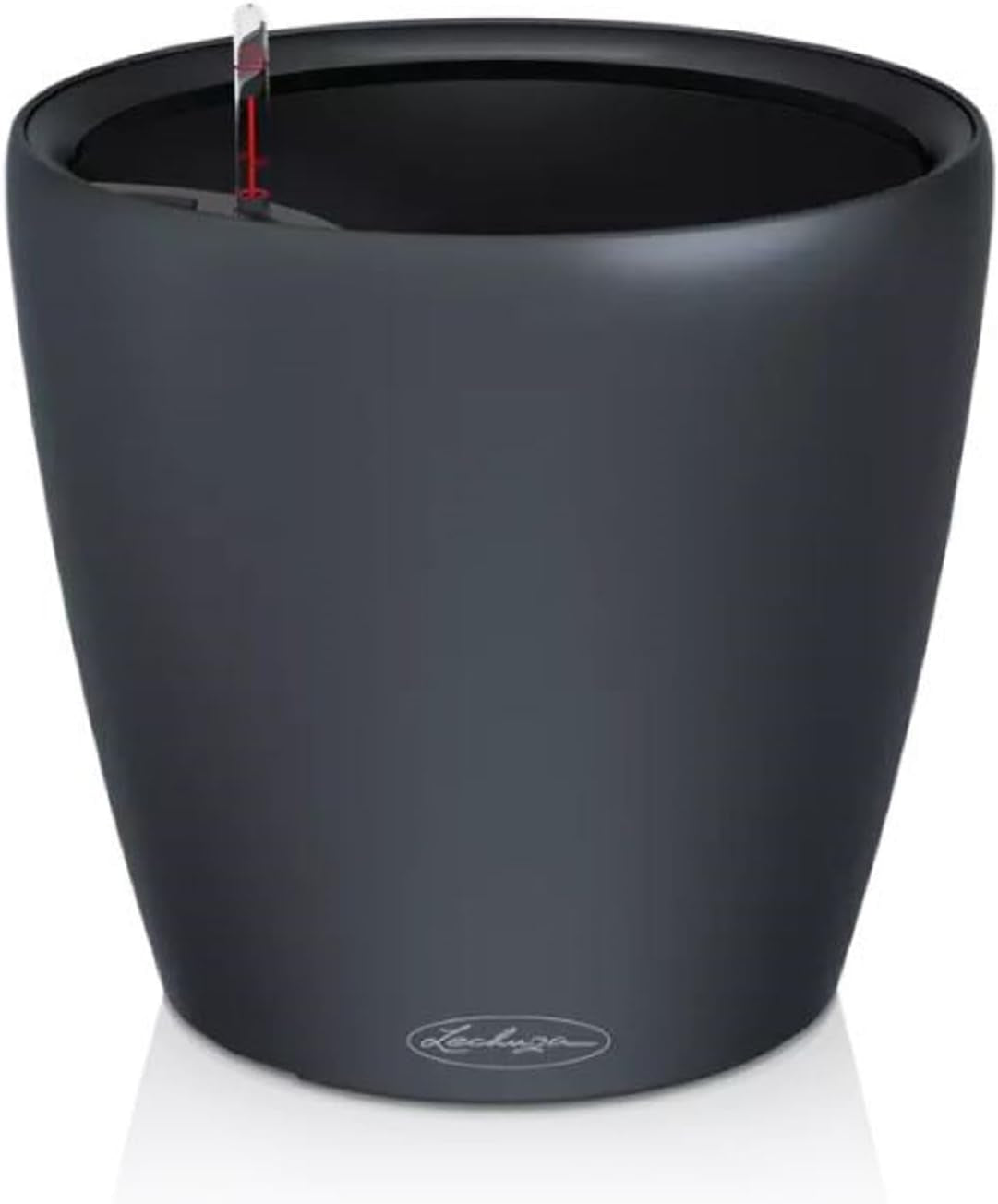 Jardinera LECHUZA Classico Color LS gris pizarra con sistema de riego |Ø 35 × 32 cm|14281