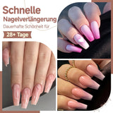 Puntas de uñas de Gel de bailarina, 216 Uds., 12 tamaños, puntas de uñas de Gel suave, juego de extensiones de uñas de cobertura completa, arte semimate DIY para el hogar