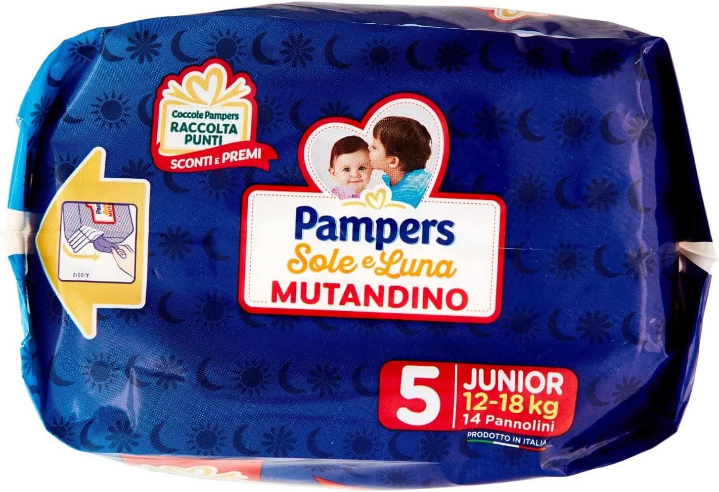 PAMPERS Sole & Luna Junior Neopreno, 14 unidades Naty Shop