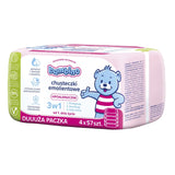 Toallitas 3 en 1 4x57 uds.