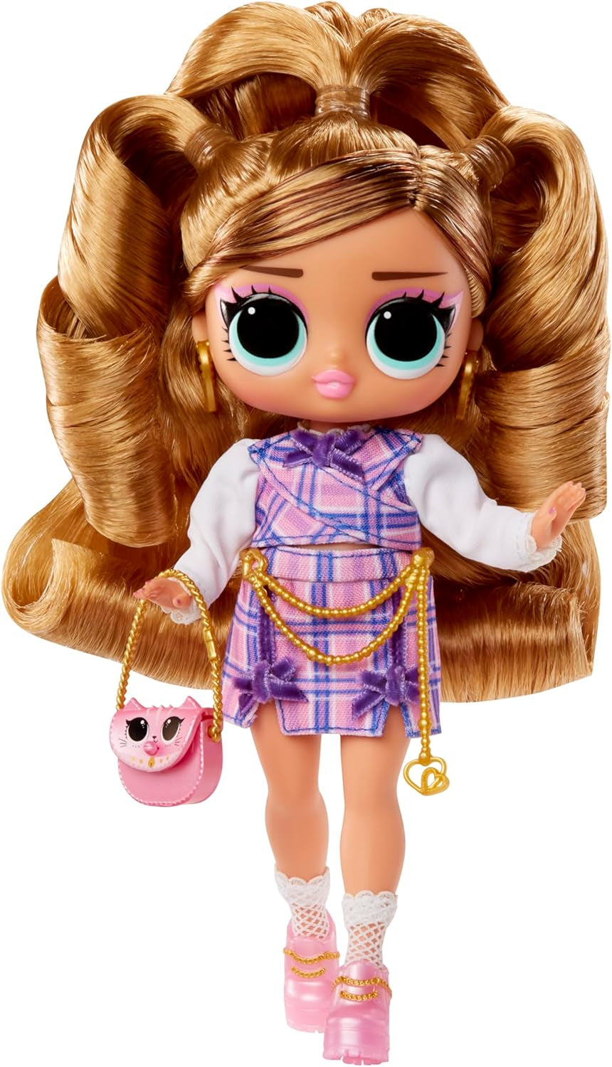 Jajaja ¡Sorpresa! Tweens Core Doll - Fancy Girl - Incluye 1 muñeca de moda con atuendo y accesorios, 4 objetos coleccionables, Rose