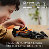 LEGO Technic Coche de carreras NEOM Mclaren Fórmula E, Coche de carreras de juguete para niños y niñas de 9 años, Kit de modelo de coche, Decoración de la habitación de los niños, Idea de regalo de cumpleaños 42169 Juegos de construcción Beuche den LEGO-Store