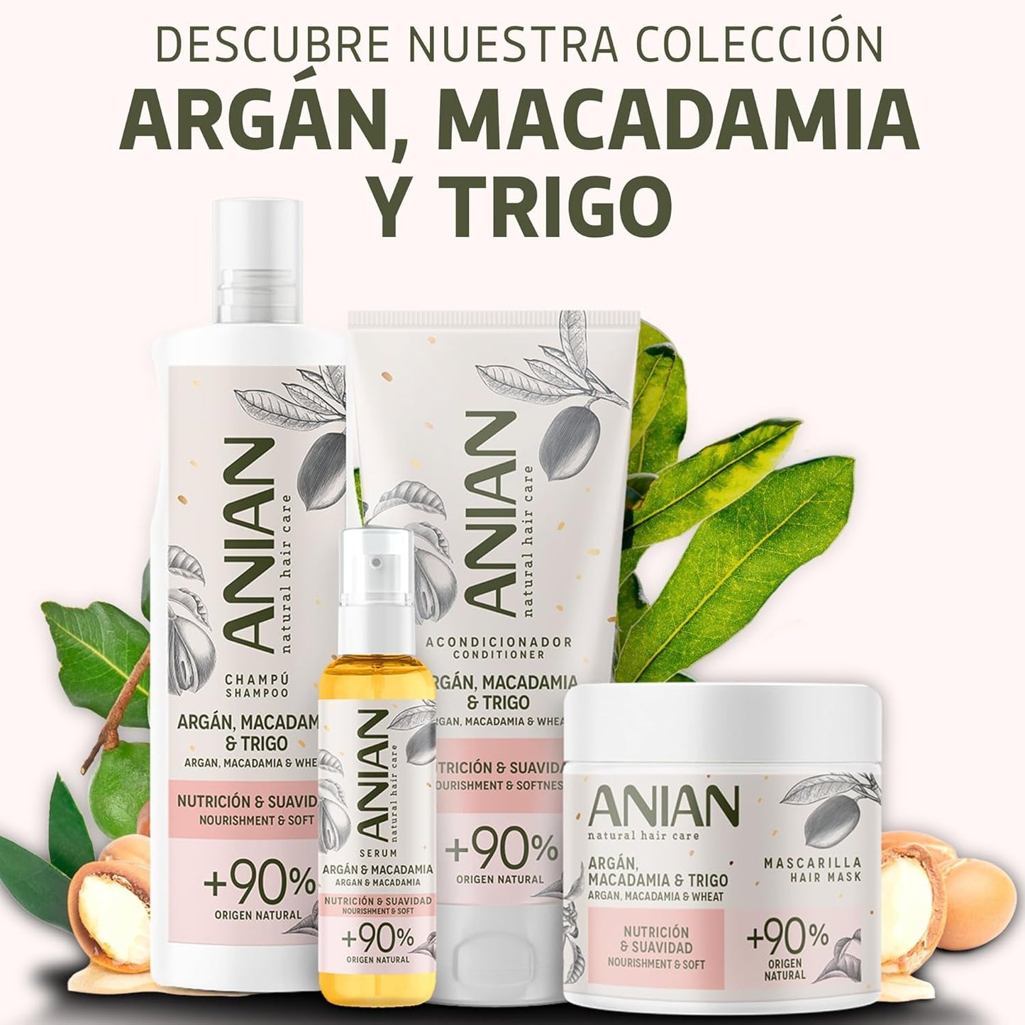 ARGÁN nutrición y suave mascarilla 350 ml Mascarilla capilar Naty Shop