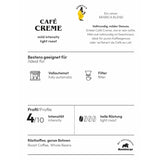 Crema Gorilla Café 6x 1000g | 100% Arábica-Bohnen tradicional | Ideal Volllautomaten Crema armonisches Aroma | geriger Koffeingehalt helle Röstung | Paquete de embalaje