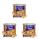 Khao Shong Guisantes verdes fritos con wasabi, guisantes crujientes rebozados picantes, una alternativa baja en grasa a las nueces, picante medio, 1 lata de 140 g | 140 gramos (1 paquete)