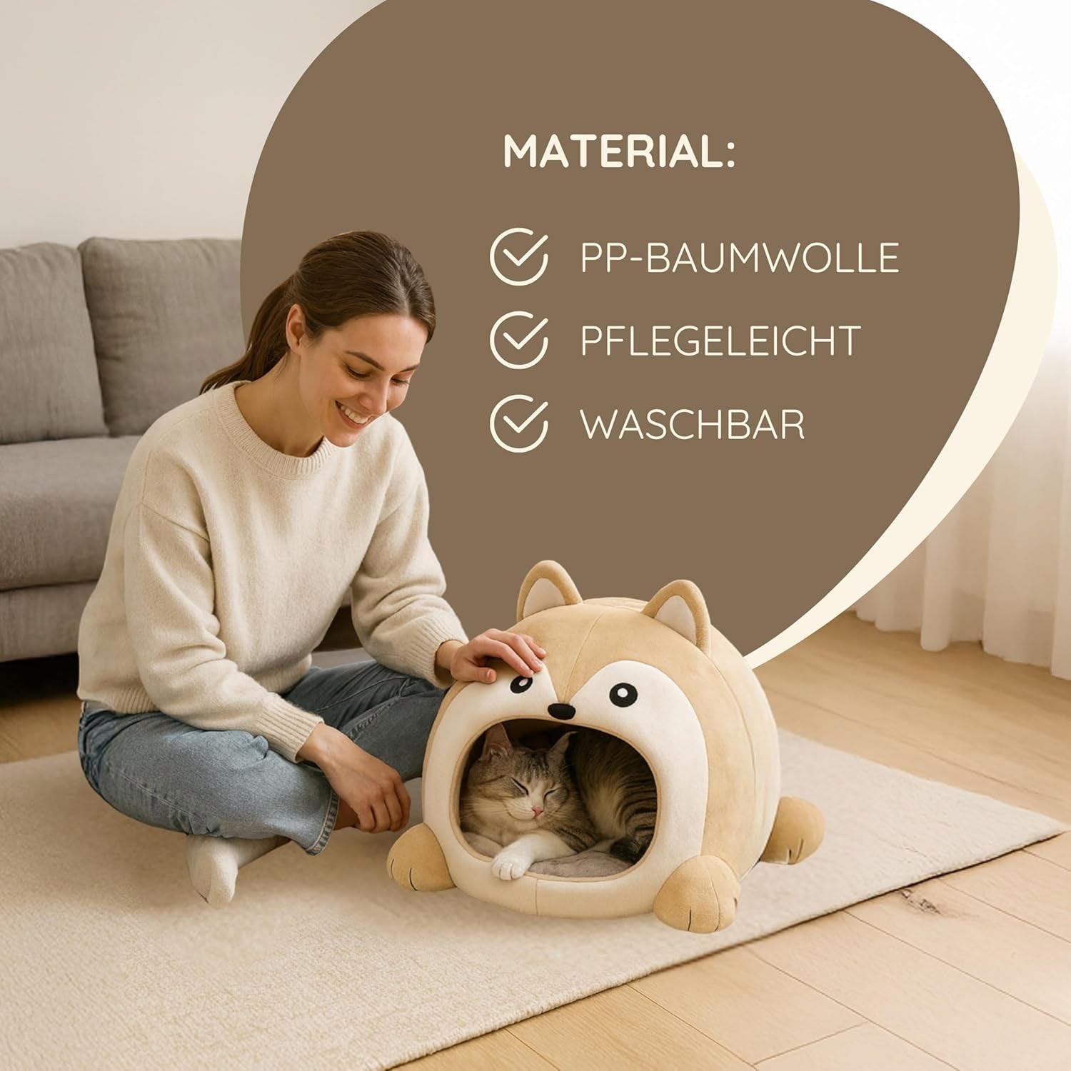 Mantas y Muebles, Mascotas, Cuevas y Casas, Gatos, Camas para Gatos, Camas para Gatos, Colchones