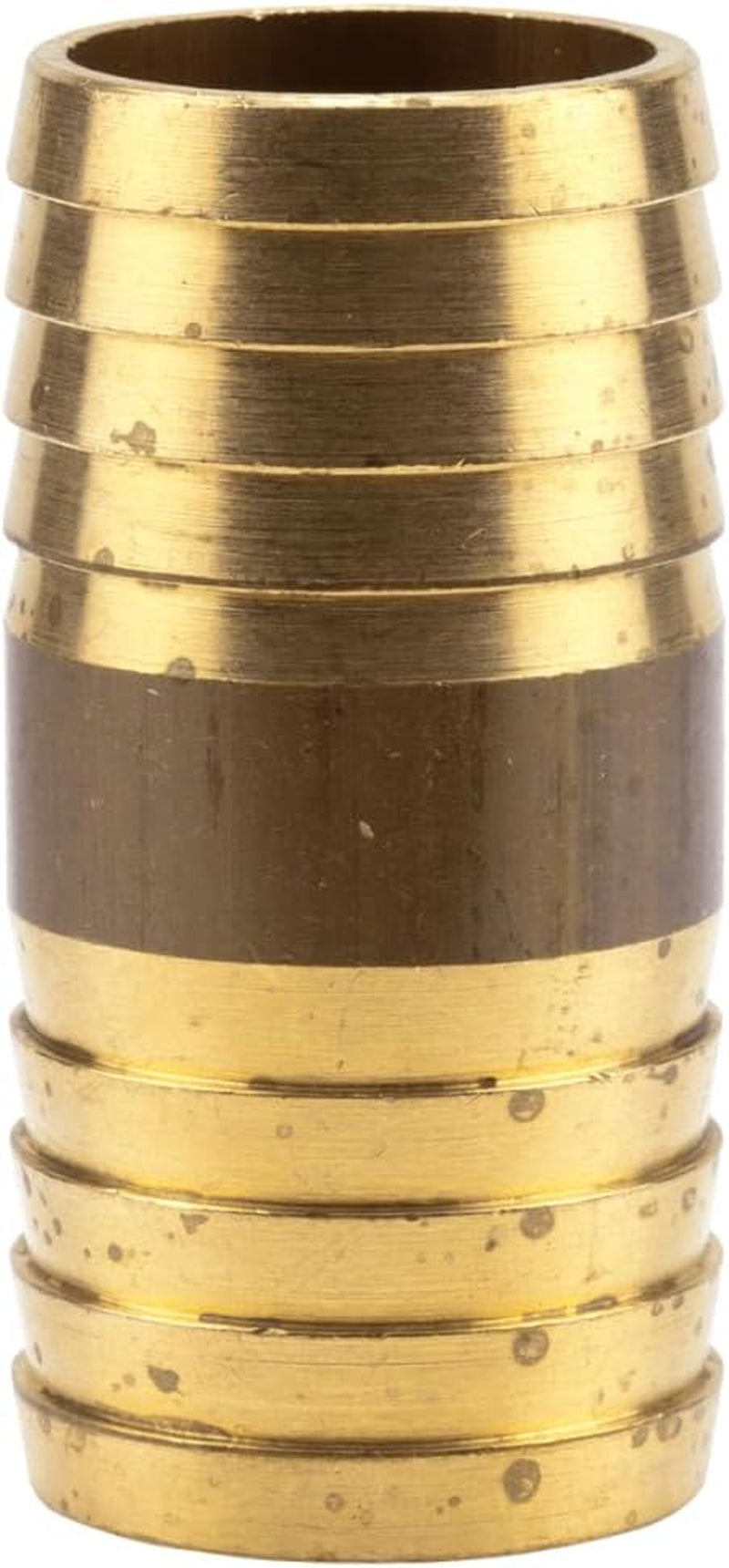Tubo de reparación Gardena: Accesorio de manguera de jardín de latón para reparar o extender mangueras de 25 mm (1 pulgada) (7182-20)