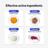 Rutina de crecimiento del cabello de Scandinavian Biolabs para mujeres con resultados clínicamente probados en 45 días | Tratamiento Caída del Cabello (Bio-Pilixin) Naty Shop Hair Care