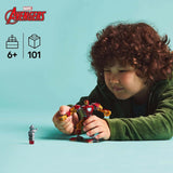 LEGO Marvel Iron Man Mech vs. Ultron - Juguete de superhéroe con 2 minifiguras - Figura de acción con brazos, piernas y dedos móviles - Regalo para niños y niñas a partir de 6 años 76307 Besuche den LEGO-Store Building Sets