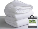 Tural - Edredón 150 X 220 cm con tratamiento Aloe Vera, relleno de fibra 300 G/M², suave, transpirable, certificado Oeko-Tex (blanco, cama 90 cm) Edredones y edredones Naty Shop 150X220