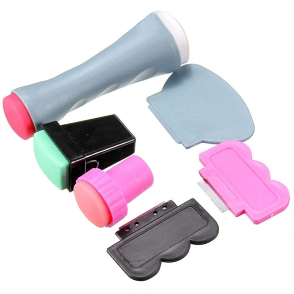 Beauty*Top*Picks Estampador de uñas de doble punta, raspador de uñas, herramienta de manicura e imagen de Beauty*Top*Picks