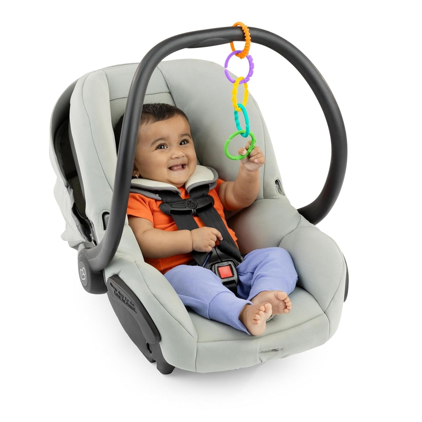Bright Starts, Oball, eslabones de conexión de cadena para cochecito, muchos eslabones, plegable, fácil de colocar, fácil de limpiar, perfecto para viajar Bebe Toys Naty Shop
