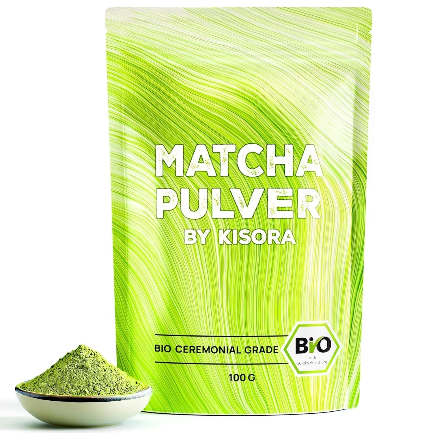Matcha Ceremonial calidad BIO 100G té verde Té verde 100% ecológico Matcha en polvo