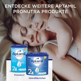 Aptamil Pronutra 2, leche de continuación a partir de los 6 meses, leche para bebés lista para beber (4 x 200 ml)