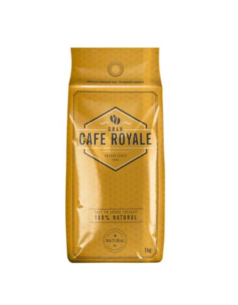 Gran Café Royale Natural – Café 100% tostado, 1 kg por paquete (10 kg en total)