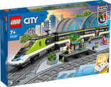 LEGO City Tren Expreso de Pasajeros, Set de Tren con Control Remoto, Ferrocarril de Juguete con Faros, 2 Vagones y 24 Elementos de Vía, Regalo para Niños, Niños y Niñas 60337 Juegos de Construcción Besuche den LEGO-Store