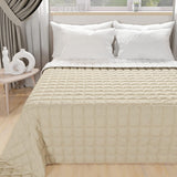 PETTI Artigiani Italiani - Edredón para cama individual, edredón de doble cara, edredón de primavera, azul medianoche, blanco, 100% Made in Italy Edredones y edredones Naty Shop Azul Cama 120 (220X260 Cm)