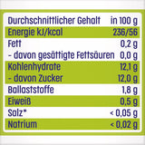 Kiwi Plátanos en Quetschie de Manzana (6 x 120 g), sin Zuckerzusatz, sin gluten, ideal para refrigerios fuera de casa y autónomos