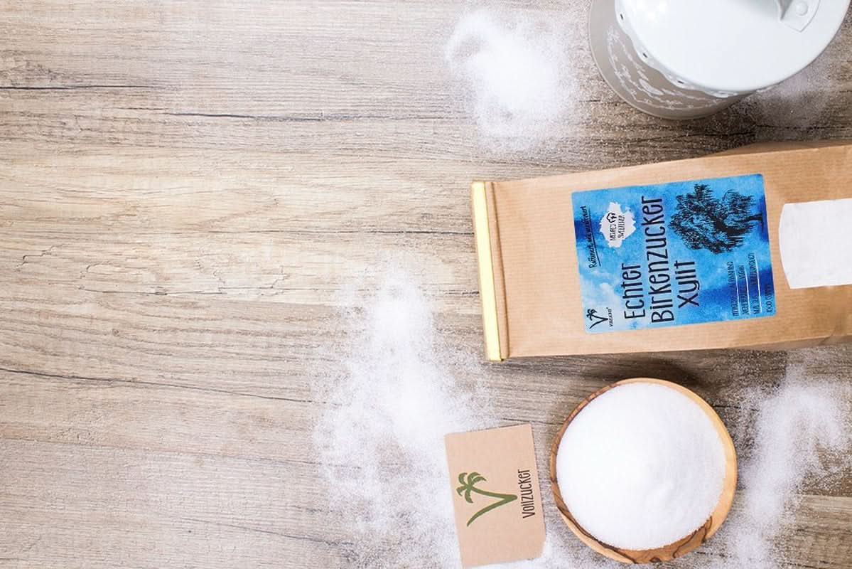 Auténtico azúcar de abedul (Xylitol) de Finlandia, 1 Kg Edulcorantes Naty Shop