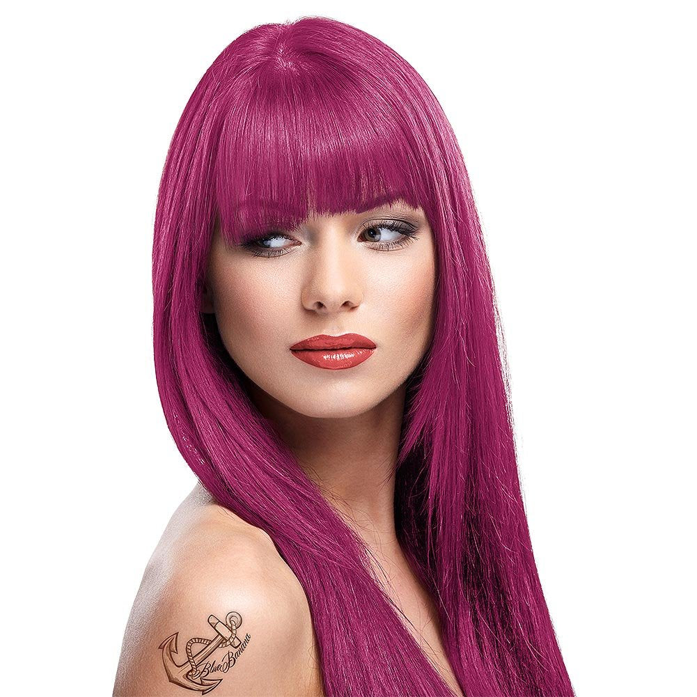 La Riché Clavel rosa, 1 pack (100 ml) Naty Shop Tinte para el cabello Rosa cereza 176 Ml (1 pack)